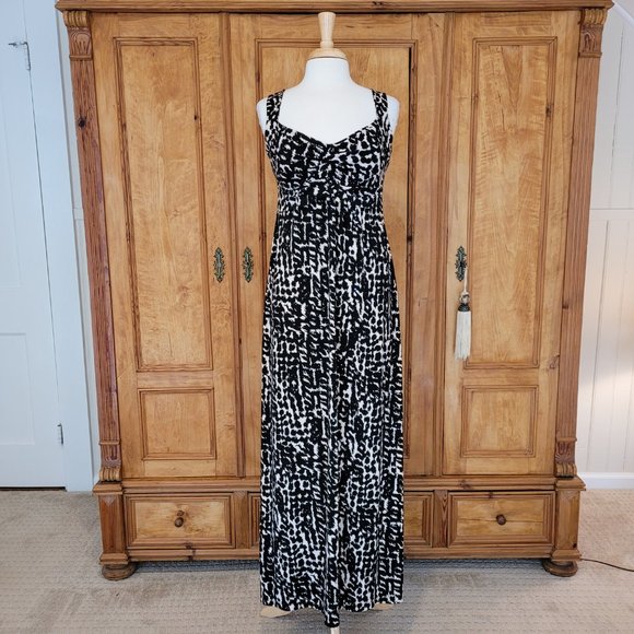 NY Collection Maxi Stretchy Sleeveless Dress. Size M - Picture 3 of 13